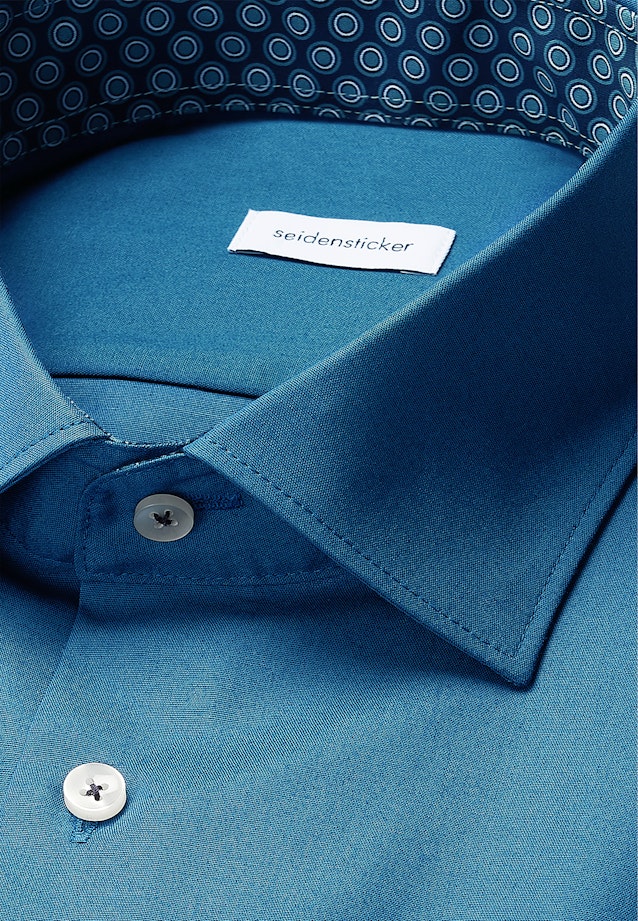 Slim Business shirt Uni in Grün |  Seidensticker Onlineshop