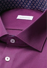 Slim Business Hemd Uni in Lila |  Seidensticker Onlineshop