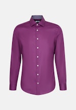 Slim Business Hemd Uni in Lila |  Seidensticker Onlineshop