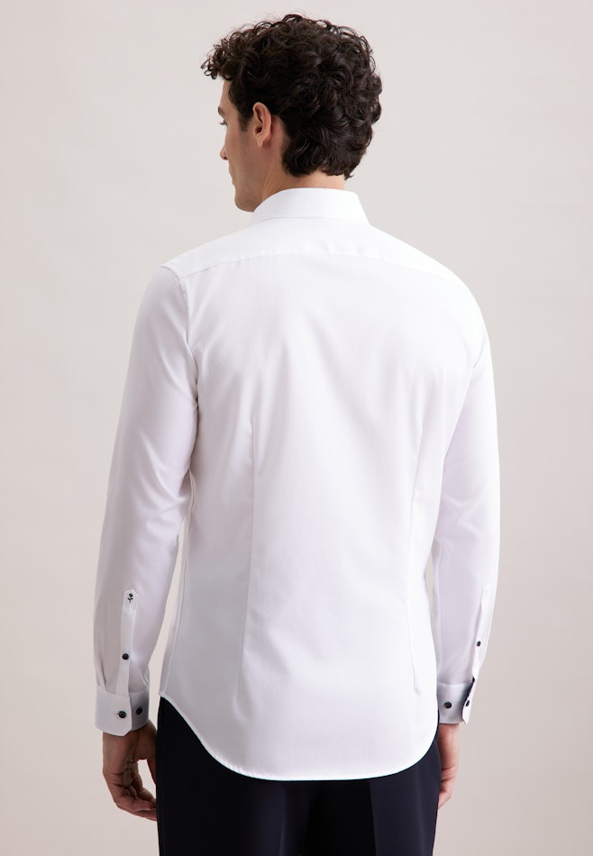Slim Business Hemd Uni in Weiß | Seidensticker Onlineshop