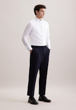 Slim Business Hemd Uni in Weiß |  Seidensticker Onlineshop
