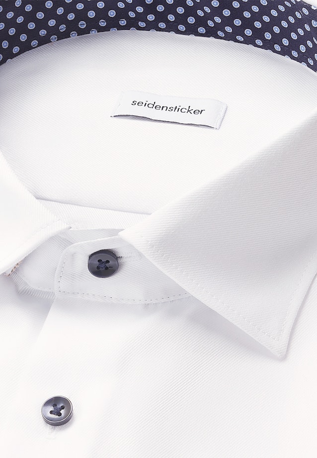 Slim Business shirt Uni in Weiß |  Seidensticker Onlineshop