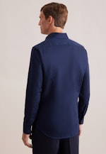 Slim Business Hemd Uni in Dunkelblau |  Seidensticker Onlineshop