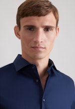 Slim Business shirt Uni in Dunkelblau |  Seidensticker Onlineshop