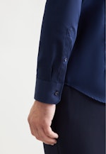 Slim Business shirt Uni in Dunkelblau |  Seidensticker Onlineshop