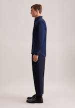 Slim Business Hemd Uni in Dunkelblau |  Seidensticker Onlineshop