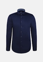 Slim Business shirt Uni in Dunkelblau |  Seidensticker Onlineshop