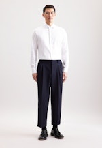 Slim Business shirt Herringbone in Weiß |  Seidensticker Onlineshop