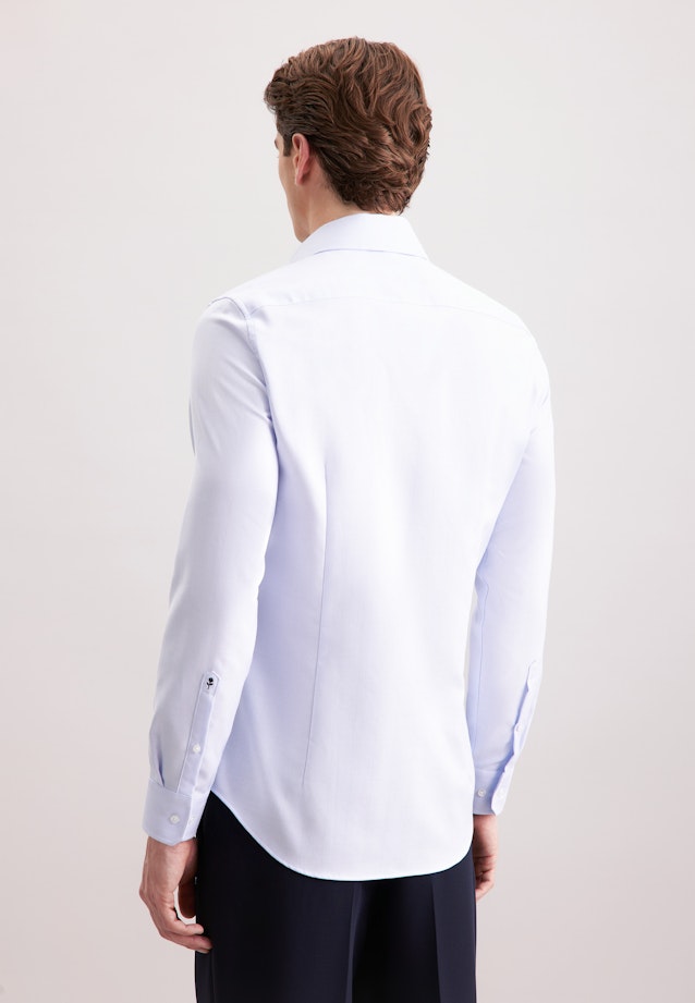 Slim Business Hemd Fischgrat in Hellblau |  Seidensticker Onlineshop