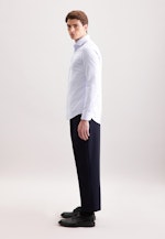 Slim Business shirt Herringbone in Hellblau |  Seidensticker Onlineshop
