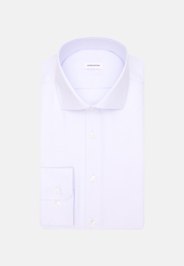 Slim Business Hemd Fischgrat in Hellblau |  Seidensticker Onlineshop