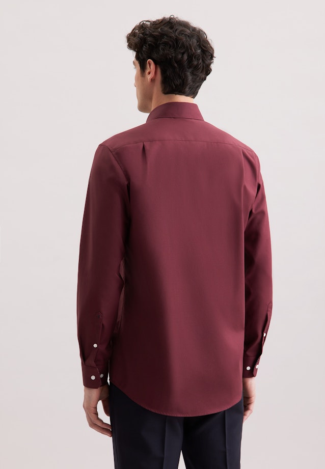Regular Business shirt Uni in Rot |  Seidensticker Onlineshop