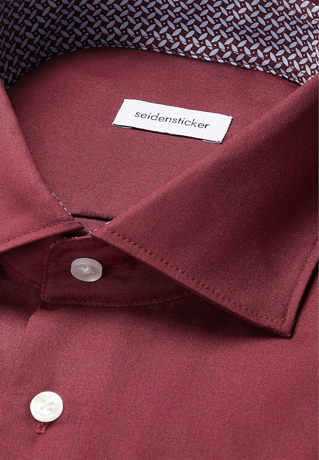 Regular Business shirt Uni in Rot |  Seidensticker Onlineshop