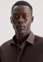 Regular Business shirt Uni in Braun |  Seidensticker Onlineshop