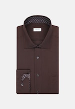 Regular Business shirt Uni in Braun |  Seidensticker Onlineshop