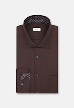Regular Business Hemd Uni in Braun |  Seidensticker Onlineshop
