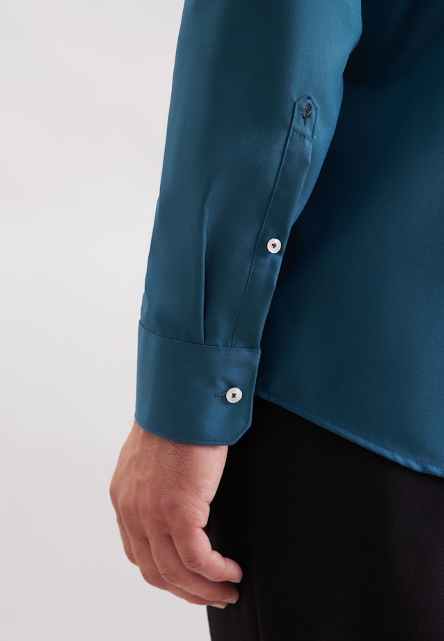 Regular Chemise d'affaires Uni in Vert |  Seidensticker Onlineshop