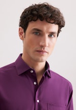 Regular Business Hemd Uni in Lila |  Seidensticker Onlineshop