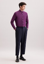Regular Business Hemd Uni in Lila |  Seidensticker Onlineshop
