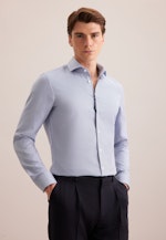 Shaped Business Hemd Pepita in Dunkelblau |  Seidensticker Onlineshop