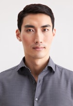 Shaped Business shirt Pepita in Grey |  Seidensticker Onlineshop