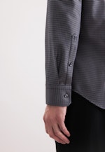 Shaped Business Hemd Pepita in Grau |  Seidensticker Onlineshop