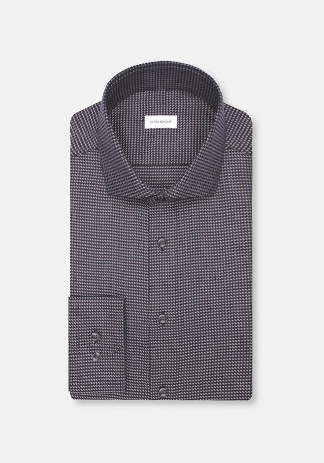 Shaped Chemise d'affaires Pepita dans Gris | Boutique en ligne Seidensticker