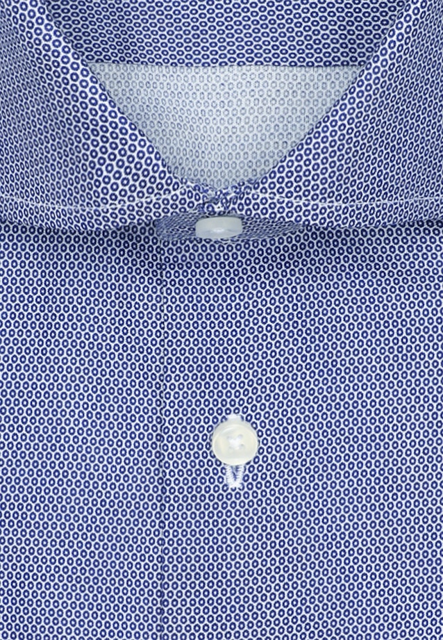 X-Slim Business shirt Print in Dunkelblau |  Seidensticker Onlineshop
