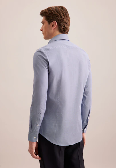 X-Slim Business shirt Print in Dunkelblau |  Seidensticker Onlineshop