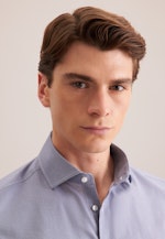 X-Slim Business shirt Print in Dunkelblau |  Seidensticker Onlineshop