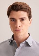 Shaped Business Hemd Druck in Dunkelblau |  Seidensticker Onlineshop