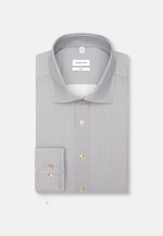 Shaped Business Hemd Druck in Dunkelblau |  Seidensticker Onlineshop