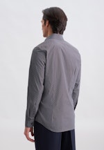 Shaped Business shirt Print in Braun |  Seidensticker Onlineshop