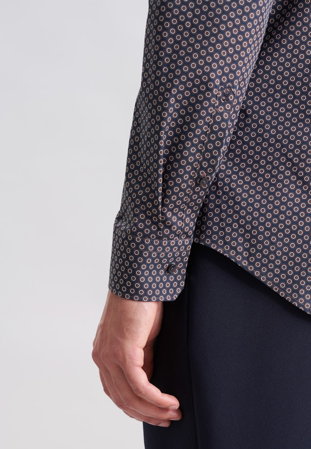 Shaped Business shirt Print in Braun |  Seidensticker Onlineshop