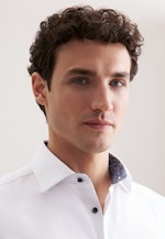 Shaped Business shirt Uni in Weiß |  Seidensticker Onlineshop