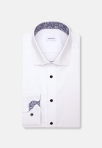 Shaped Business shirt Uni in Weiß |  Seidensticker Onlineshop