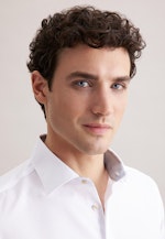 Shaped Business Hemd Uni in Weiß |  Seidensticker Onlineshop