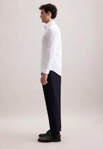 Shaped Business shirt Uni in Weiß |  Seidensticker Onlineshop
