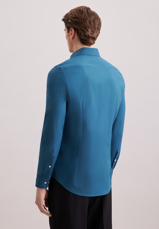 Shaped Business shirt Uni in Grün |  Seidensticker Onlineshop