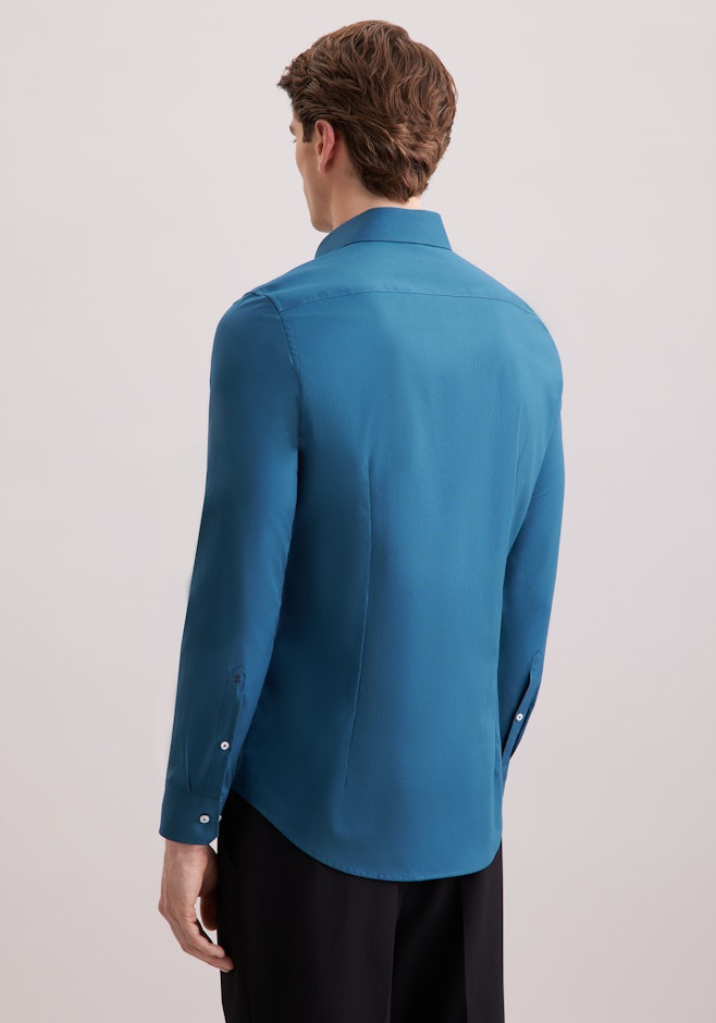 Shaped Business Hemd Uni in Grün | Seidensticker Onlineshop