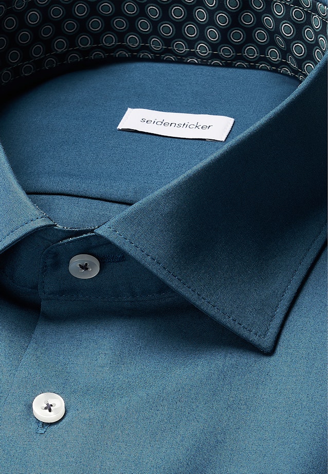 Shaped Business shirt Uni in Grün |  Seidensticker Onlineshop