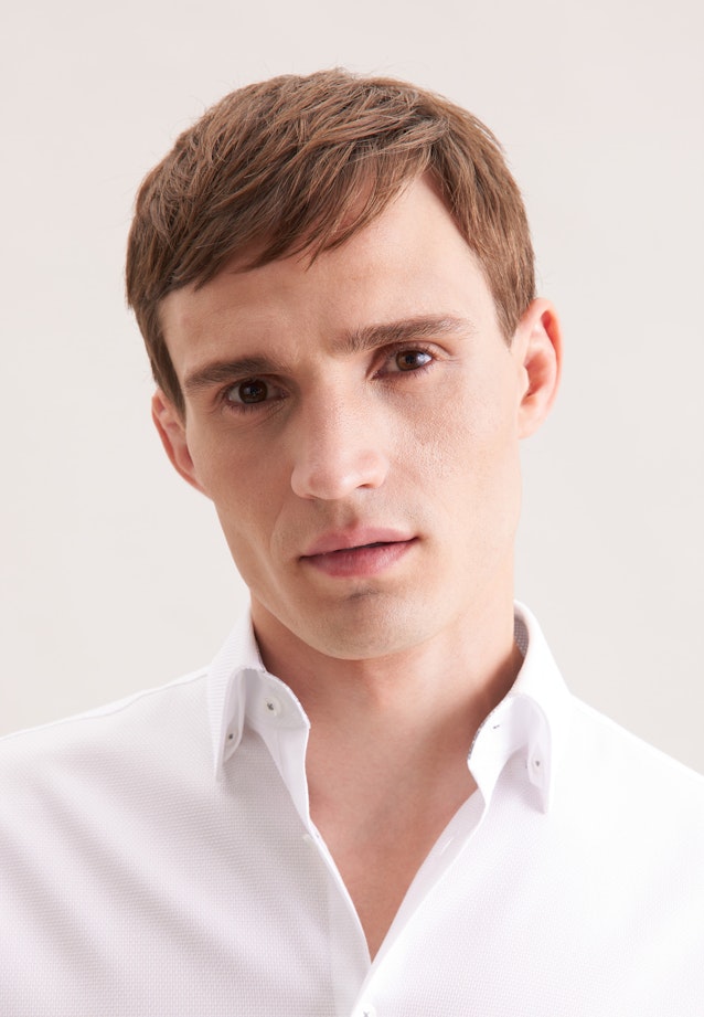 Shaped Business shirt in Weiß |  Seidensticker Onlineshop