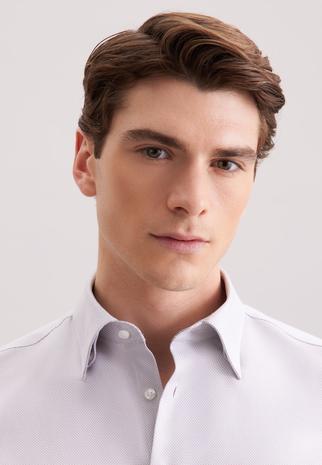 Shaped Business shirt in Grey |  Seidensticker Onlineshop