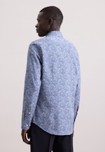 X-Slim Business Hemd Paisley in Dunkelblau |  Seidensticker Onlineshop