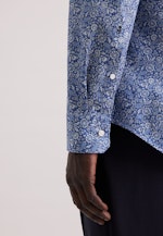 X-Slim Business Hemd Paisley in Dunkelblau |  Seidensticker Onlineshop