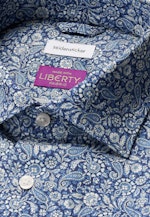 X-Slim Business Hemd Paisley in Dunkelblau |  Seidensticker Onlineshop