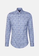 X-Slim Business Hemd Paisley in Dunkelblau |  Seidensticker Onlineshop