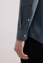 Comfort Business shirt Print in Grün |  Seidensticker Onlineshop