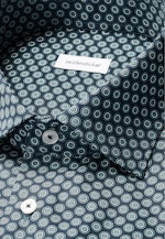 Comfort Business Hemd Druck in Grün |  Seidensticker Onlineshop