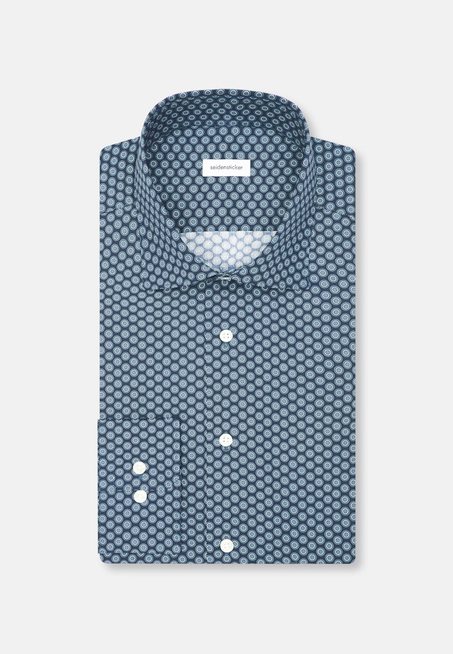 Comfort Business shirt Print in Grün |  Seidensticker Onlineshop